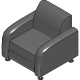 Suave Midnight Chair