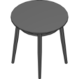 Brooklyn Round End Table