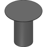 Cylinder Bar Table 42″