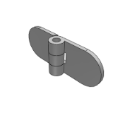 HGHSFE - 焊接合页 平型圆角型