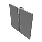 HGHSFF - 焊接合页 平型/抽蕊方型