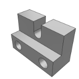 PADBP - 调整螺栓用固定块-L侧面安装型