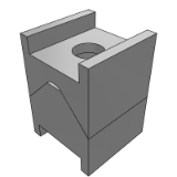 pcche - V型槽定位块-板固定型