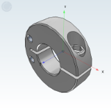 SCABAB - 开口式固定环 端面孔型