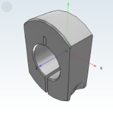 SCABD - 开口式双边切割型固定环 标准型