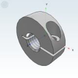 SCABTM - 开口式固定环 内螺纹型