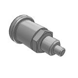 KPEACN - 弹簧柱塞 旋钮短螺纹型