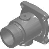 8815 1 12 Swing-Out Valve (Body Only) with stainless ball