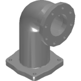 8940 4 Swing-Out Valve (Body Only) with polymer ball
