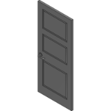 Recessed Panel Steel Doors & Frames