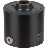 AMF - ANDREAS MAIER Fellbach: AMF 6921 - Hollow Rod Cylinder with internal thread, single acting