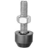 AMF 6880ESD - ESD clamping screw, with protective cap made of electrostatic conductive (dissipative) material