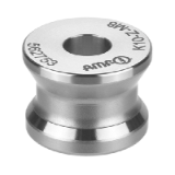 AMF - ANDREAS MAIER Fellbach: AMF 6370ZNF-10 - Pull-stud Size 10 for engagement screw M8 without fitting collar