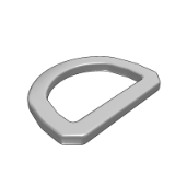 Aluminum D-Ring 1