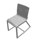 Metal Two-Position Desk Chair