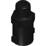 Nozzle holder, caps and nozzle tips
