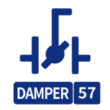 Rotary damper type 57/56/75
