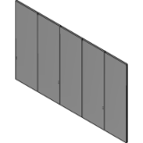 Quintuple Steel Door (4 Sided Frame)-EuroLock