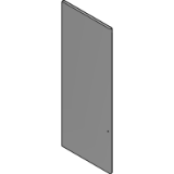 Single Steel Door (4 Sided Frame)-Standard Lock