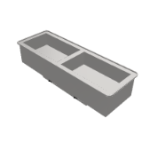 WIHL – SLIM-LINE HOT PAN (Electrically Heated - Individual Control - Optional Drain & Manifold)
