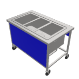 CABT – REFRIGERATED COLD PAN UNIT (Self-Contained with Defrost System; Non NSF-7)