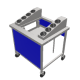 CWTS – TRAY AND SILVER UNIT (High Capacity)