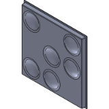 3D Ceiling Tiles S-5.34 single tile