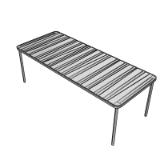 Bangi rectangular table 220