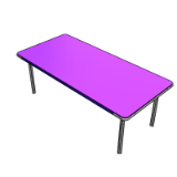 Jos rectangular table 210