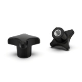 BK37.0006 - Cross knob nuts, made from thermoset similar to DIN 6335