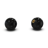 BK37.0002 - Ball knobs, DIN 319 standard, thermoset, with short dead-end thread