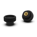 BK38.0076 - Knurled nuts with short-end thread