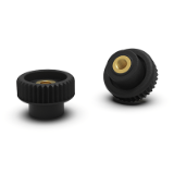 BK38.0077 - Knurled nuts with through thread