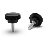 BK7.0004 - Knurled screws with slot