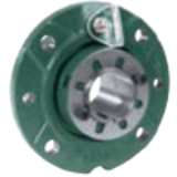Steel IMPERIAL-HD Piloted Flange 1-1/8 thru 2-1/4 Inch Bore - Steal Imperial Piloted Flange Bearingsi- Inch - 102-204