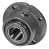 S-2000 Flange Bearing - Round Labyrinth Seal - S-2000 3 & 4 Bolt Round Flange Bearing -Inch