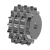 Triplex sprockets 16B-3 - Sprockets for roller chains - DIN 8187 - ISO 606