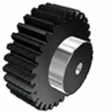 Cylindrical gears module 2 with hardened teeth - Cylindrical gears with hardened teeth
