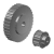 Timing belt pulleys with pilot bore T10 -47 - Metric pulleys ''T'' - DIN 7721-2