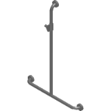 SK28 - Shower Kit with T-Grab Rail