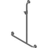 SK29 - Shower Kit with offset T-Grab Rail