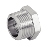 Model 5237 - Male / female reducer - Stainless steel 316L