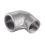 Modèle 5240 - Female / female 90° reducing elbow (casting) - Stainless steel 316