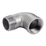 Modèle 5246 - Male / female 90° elbow (casting) - Stainless steel 316