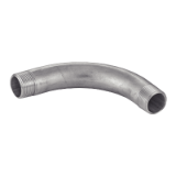 Modèle 5247 - Male / male long radius 90° elbow - Stainless steel 316L