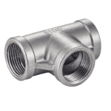 Modèle 5248 - Threaded tee (casting) - Stainless steel 316