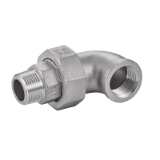Model 5251 - Male / female union 90° elbow (casting) - Stainless steel 316