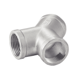 Modèle 5258 - Threaded Y (casting) - Stainless steel 316