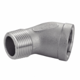 Modèle 5283 - Male / Female 45° ELBOW (casting) - Stainless steel 316