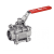 Modèle 58171 - 3 pieces ball valve with full bore - SW or BW ends